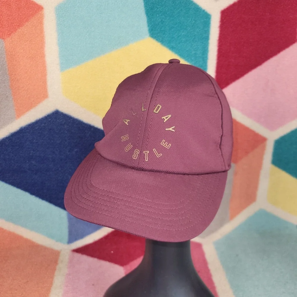 Under‎ Armour Project Rock All Day Hustle Hat Maroon Gold Brahma Bull Cap